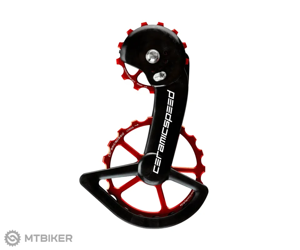 CeramicSpeed OSPW X ramínko přehazovačky, Shimano GRX 2x12, Red Akční Cena