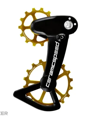 Akční Cena CeramicSpeed ​​OSPW X ramínko přehazovačky. Shimano XT/XTR 1x12, zlatá