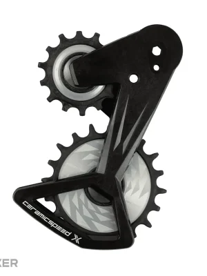 Pouze Dnes CeramicSpeed OSPW X ALPHA ramínko přehazovačky pro SRAM RED XPLR E1, stříbrná
