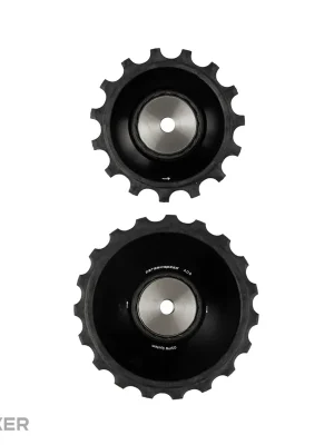 Značkový CeramicSpeed Oversized Alpha Disc kladky přehazovačky 15/19T, černá