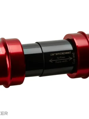 Sezónní Sleva CeramicSpeed PF30 Shimano Road středové složení, červená