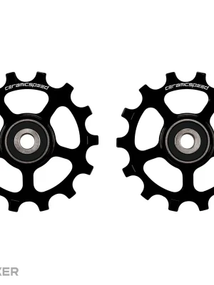 CeramicSpeed kladky přehazovačky, Shimano XT/XTR, 12s NW, černá Finální Výprodej