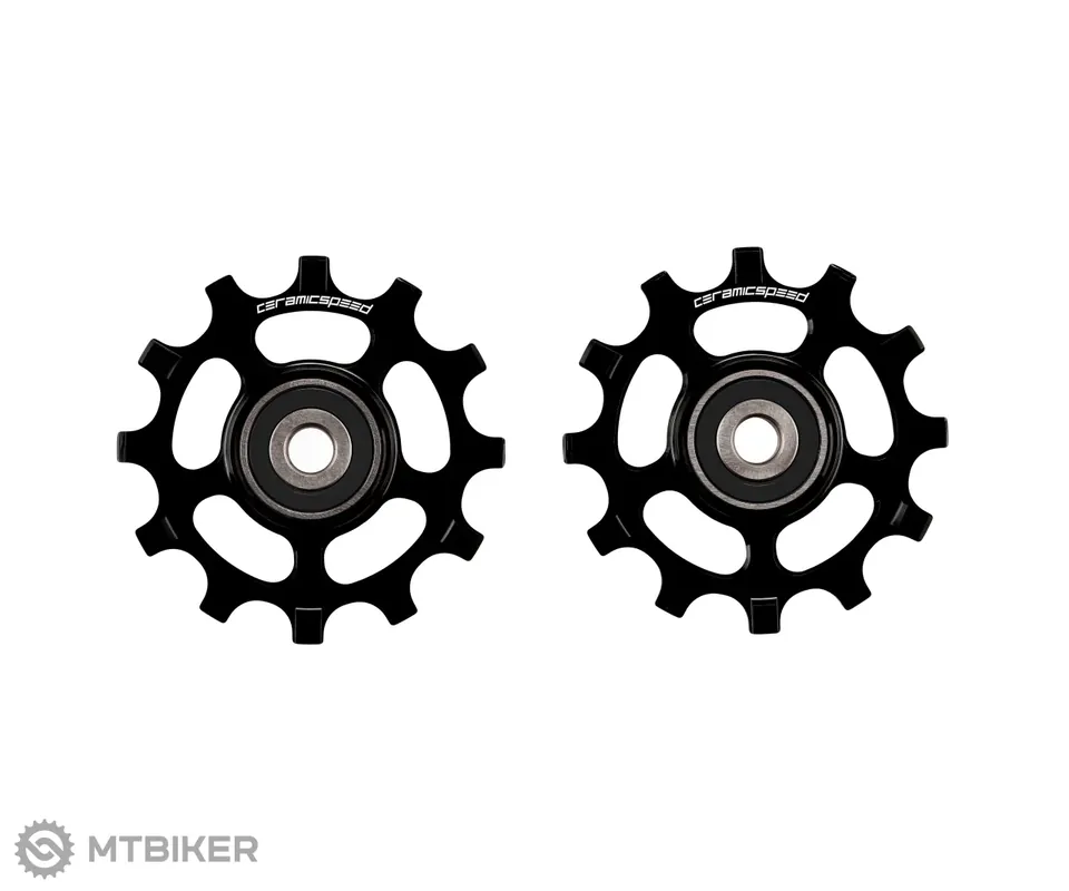 Originální CeramicSpeed kladky přehazovačky, SRAM AXS Road, 12s NW, černá