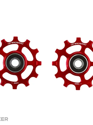 Zlevněný CeramicSpeed kladky přehazovačky, SRAM AXS Road, 12s NW, červená