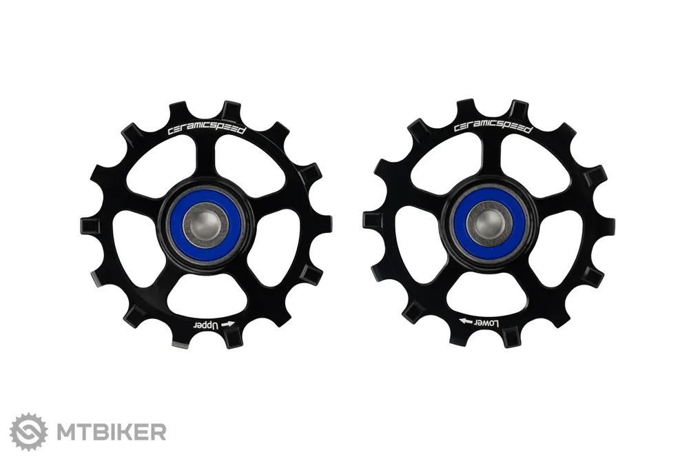CeramicSpeed kladky přehazovačky, SRAM Eagle, 12s NW, Black Značkový