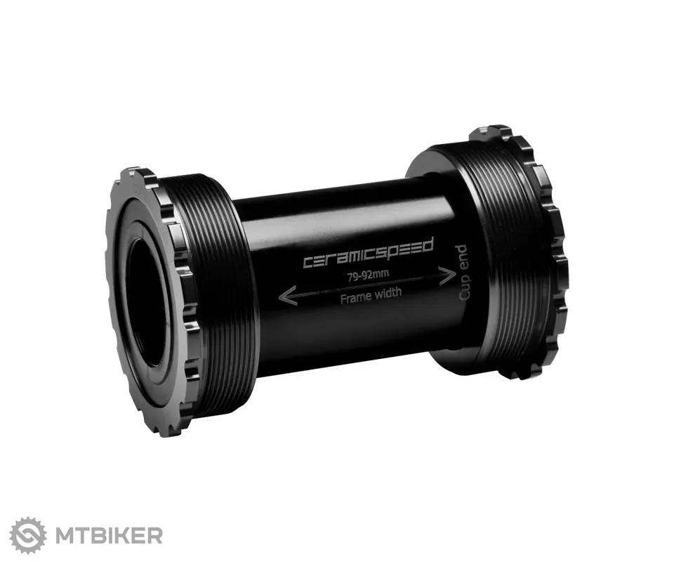 Vysoce Kvalitní CeramicSpeed T47/86 Inboard SRAM GXP středové složení, černá