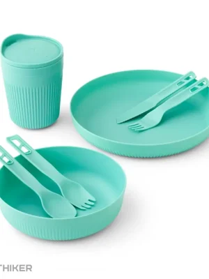 Akční Cena Sea to Summit Passage Dinnerware Set sada nádobí, 7 ks, aqua sea