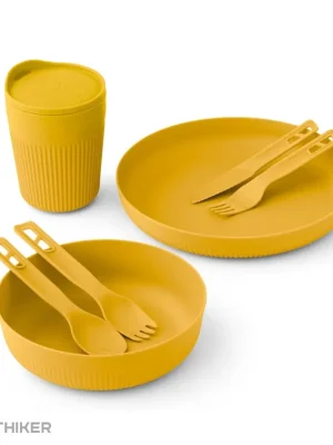 Nízká Cena Sea to Summit Passage Dinnerware Set sada nádobí, 7 ks, arrowwood yellow