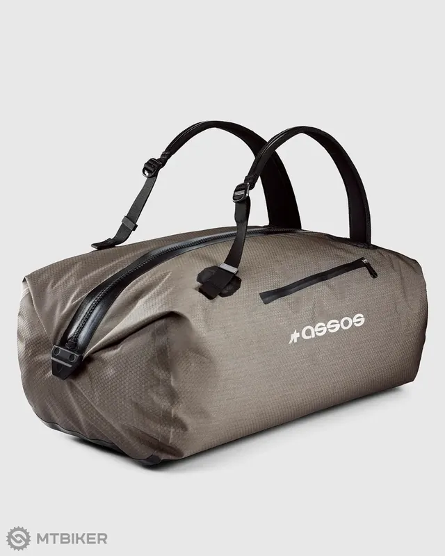 ASSOS X ORTLIEB Duffle Bag taška, 60 l, dark sand Expresní Doručení
