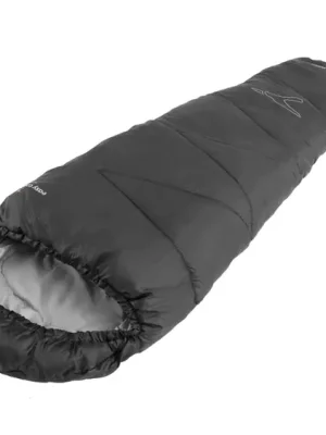 Novinka Easy Camp Starling Mummy dětský spacák, 150 cm, černá