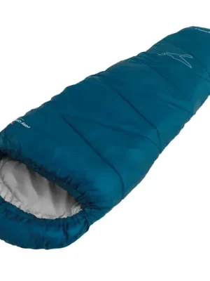 Horká Nabídka Easy Camp Starling Mummy dětský spacák, 150 cm, modrá
