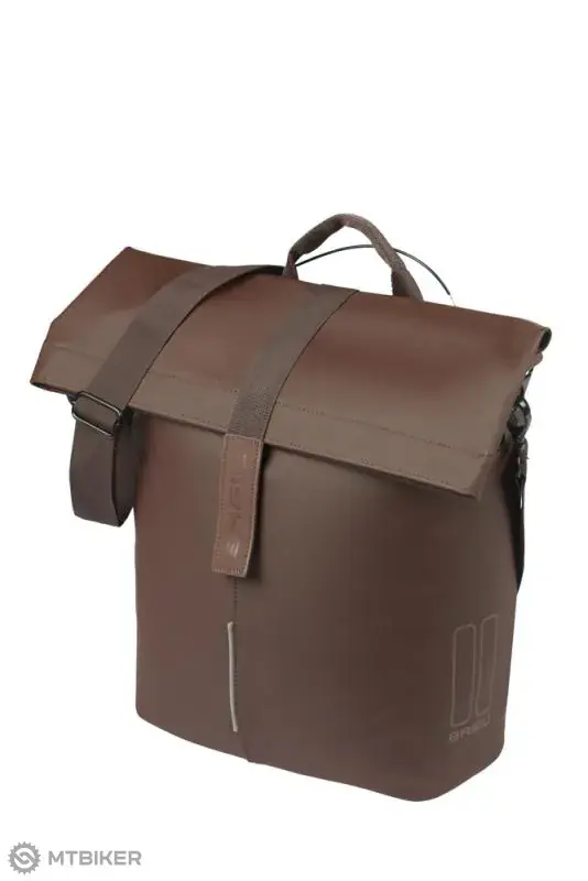 Basil CITY SHOPPER BAG taška na nosič, 16 l, hnědá Výhodná Nabídka
