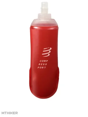 COMPRESSPORT ErgoFlask láhev, 500 ml, červená Vrácení Zdarma
