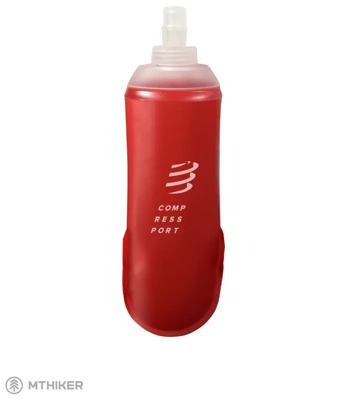 COMPRESSPORT ErgoFlask láhev, 500 ml, červená Vrácení Zdarma