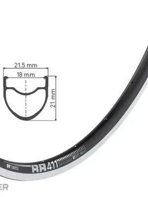 Jen Po Omezenou Doba DT Swiss RR 411 28" ráfek, 32 děr, ráfkové