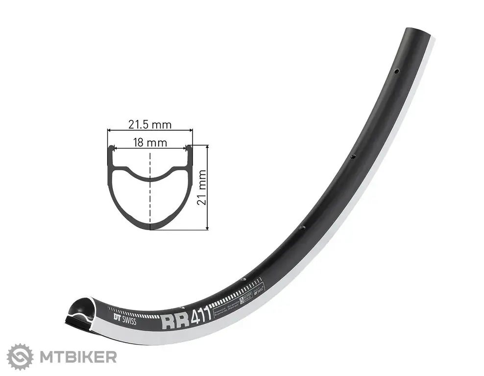 Jen Po Omezenou Doba DT Swiss RR 411 28" ráfek, 32 děr, ráfkové