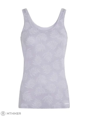 icebreaker Merino 150 Siren Tank Fresh Ferns dámské tílko, grey quartz/snow/aop Ověřený