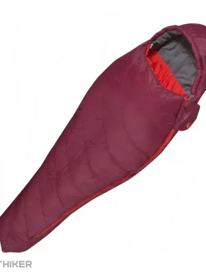 Super Cena Millet BAIKAL 750 dámský spacák, 175 cm, červená