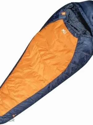 Millet SUMMITER Regular spacák, 185 cm, oranžová/modrá Speciální Cena