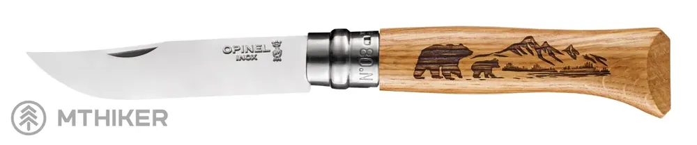 Cenová Bomba Opinel Vri N°08 Inox Animalia nůž, medvěd