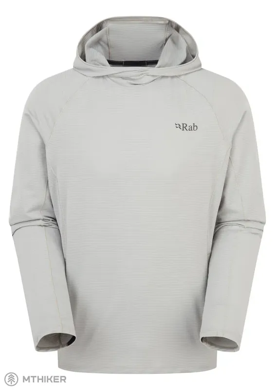 Rab Sonic Hoody triko, light zinc Omezená Nabídka
