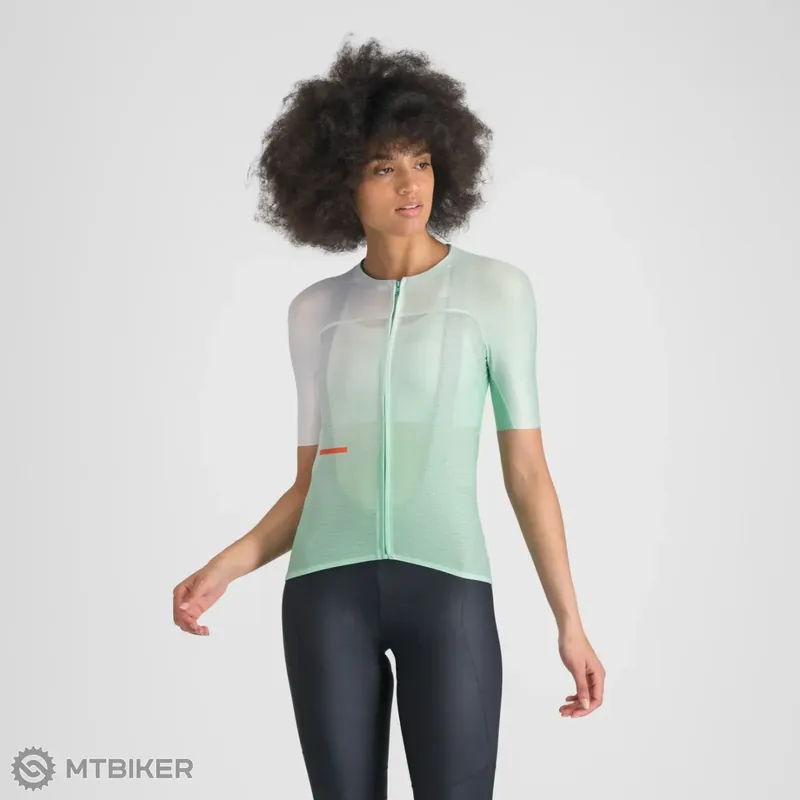 Sportful LIGHT dámský dres, lichen green/white Cenově Výhodný