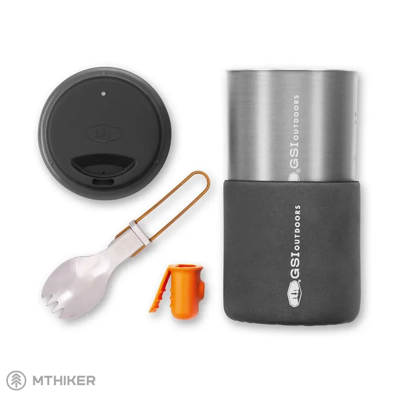 Sezónní Sleva GSI Outdoors Halulite Minimalist set nádobí, 0.6 l