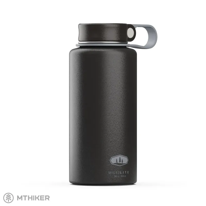 GSI Outdoors Microlite 1000 Twist termo láhev, 1 l, onyx Finální Výprodej