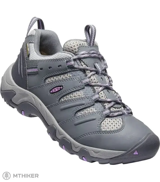 KEEN Koven WP dámské boty, steel grey/african violet Výprodej
