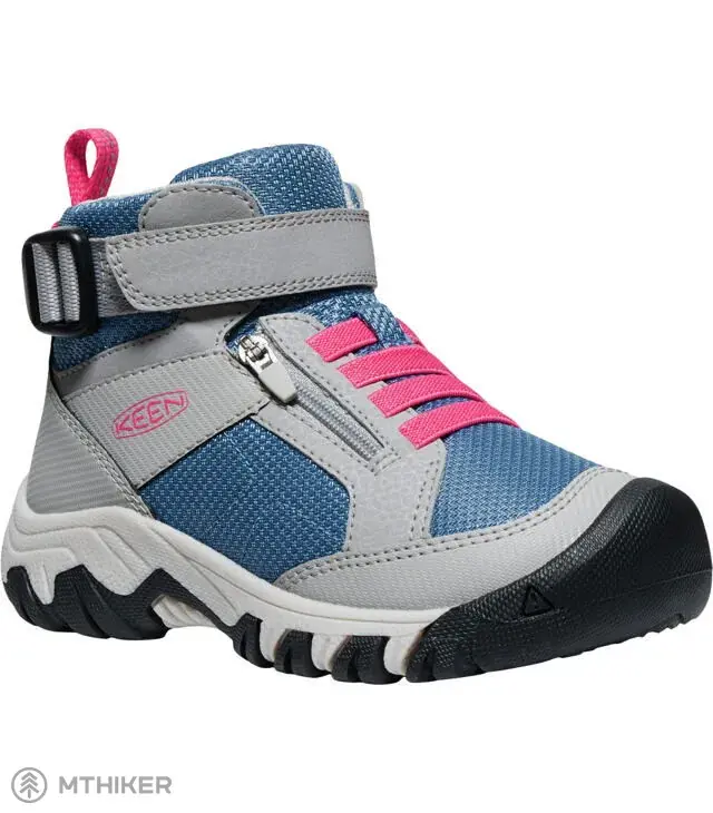 Sezónní Sleva KEEN Targhee Boundless dětské boty, alloy/rouge red