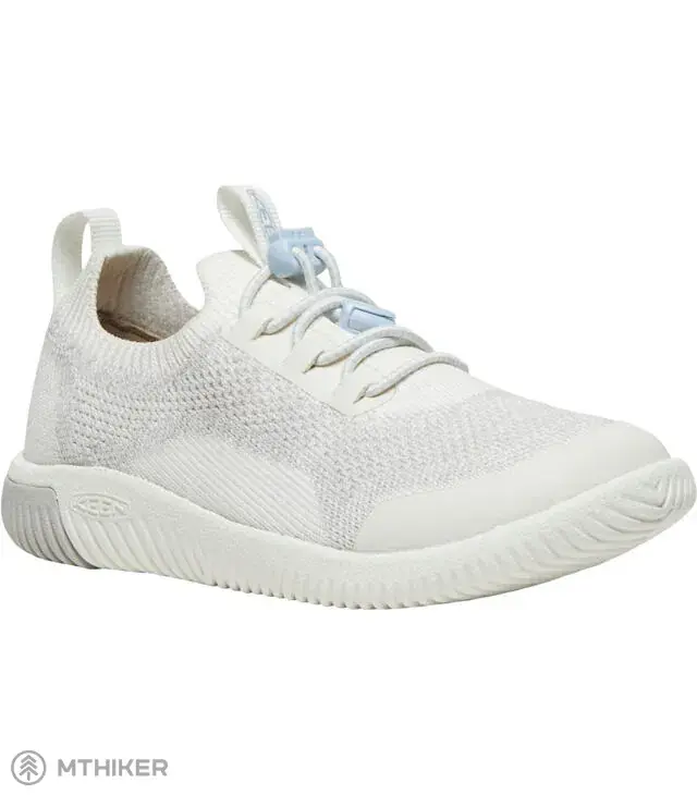 KEEN KNX Knit Lace dětské boty, star white/skyway Výprodej