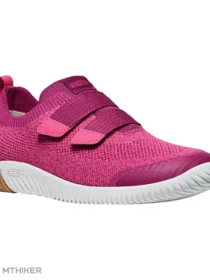 KEEN KNX Knit DS dětské boty, beaujolais/raspberry Poslední Šance