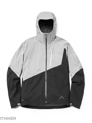 Akční Cena Rab Downpour Trail Light bunda, light zinc/anthracite