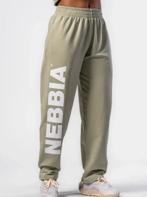 Ihned K Objednání NEBBIA BOYFRIEND STYLE 432 dámské tepláky, světle zelená