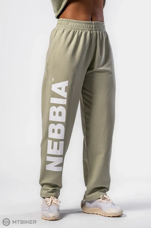Ihned K Objednání NEBBIA BOYFRIEND STYLE 432 dámské tepláky, světle zelená