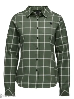 Black Diamond Serenity Flannel dámská košile, Laurel-Ice Pink Plaid Rychlé Dodání