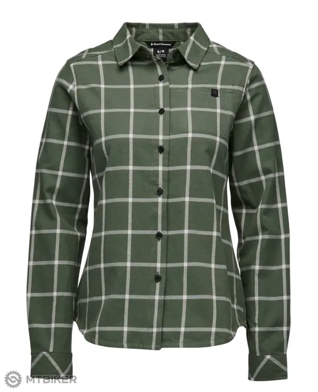 Black Diamond Serenity Flannel dámská košile, Laurel-Ice Pink Plaid Rychlé Dodání