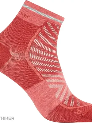 Akční Nabídka icebreaker Merino Run+ Ultralight Mini ponožky, jasper/plume