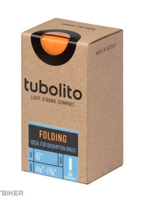 Odeslání Ihned Tubolito TUBO FOLDINGBIKE 16x1 1/8" - 1 3/8" duše pro skládací kola, galuskový ventil 42 mm