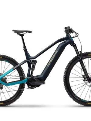 Výprodej Haibike AllMtn 2 29/27.5 elektrokolo, high blue/cyan/caramel gloss