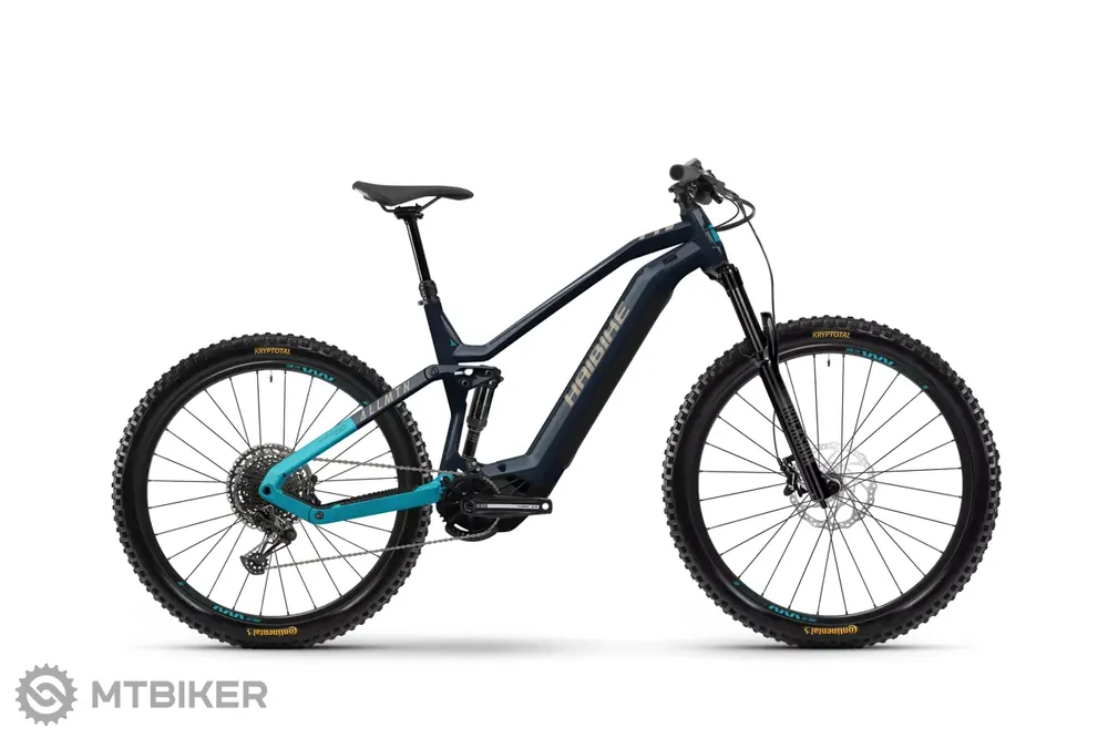 Výprodej Haibike AllMtn 2 29/27.5 elektrokolo, high blue/cyan/caramel gloss