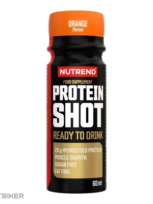 Bezpečná Platba NUTREND PROTEIN SHOT proteinový nápoj, 60 ml, orange