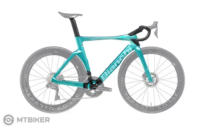 Pouze Dnes Bianchi Oltre RC rámový set, celeste