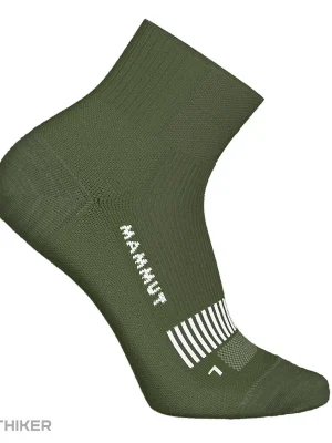 Mammut Hiking Full Cushion Quarter ponožky, zelená Must-Have