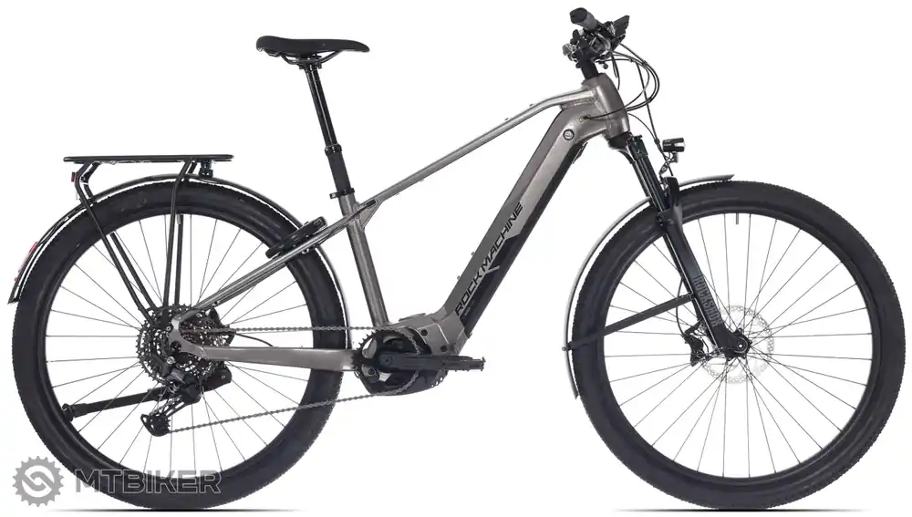 Autentický Rock Machine eBlizz B90T 29 elektrokolo, gloss stone grey