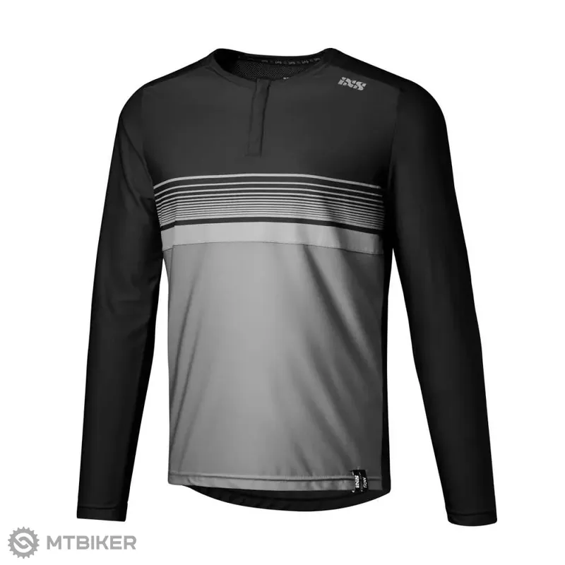 IXS Flow Lite 1.0 triko, black/graphite Sleva