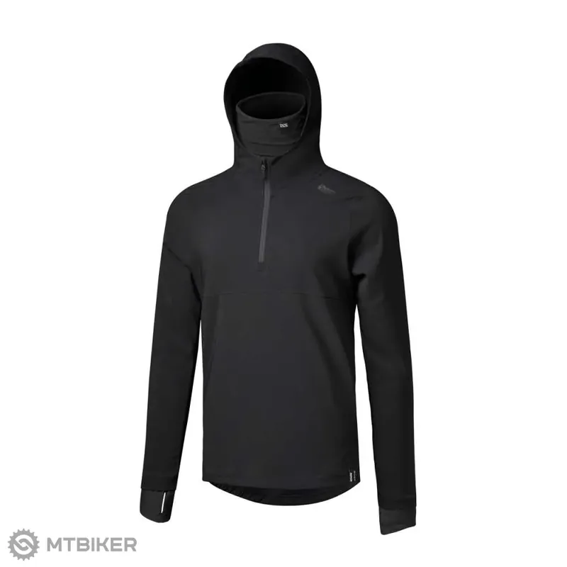 IXS Carve 1.0 Hooded dres, černá Ihned K Objednání