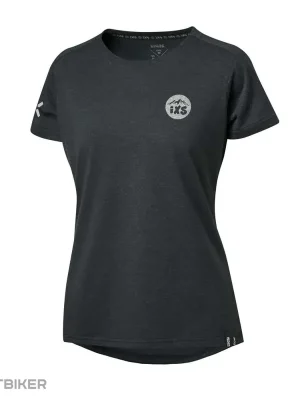 IXS Flow 1.2 Tech dámské tričko, černá Akční Nabídka