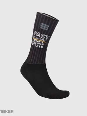 Cenová Bomba Sportful FAST NOT FUN ponožky, černá