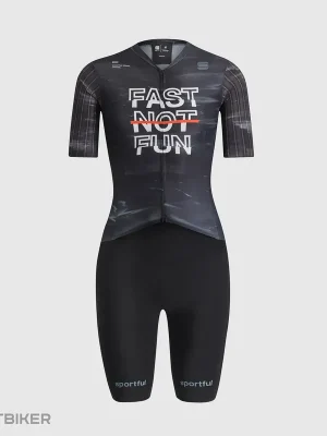 Cenový Hit Sportful FAST NOT FUN dámská kombinéza, černá